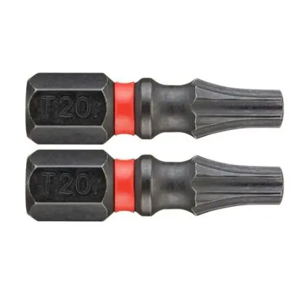 Facom 6.35 mm T20 Schraubbit, Innensechsrund, 2-teilig, 47.5mm