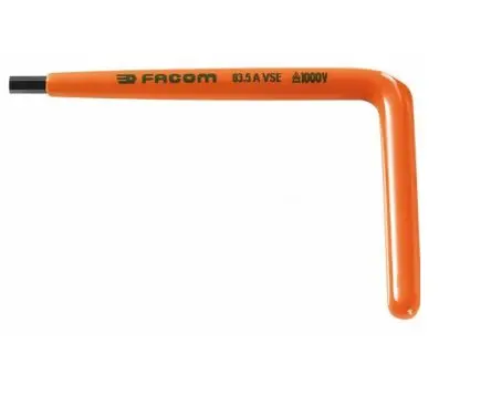 Produktfoto 1 von Facom Sechskantschlüssel L Metrisch Lang 5 mm