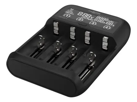 Produktfoto 1 von Ansmann 1001-0122 Akkuladegerät Li-Ion, LiFePO4, NiMH/650 mA 2 x AAA, C, AA 4