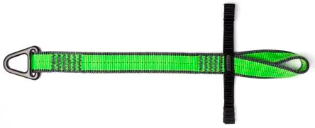 Produktfoto 1 von Never Let Go Polyestergewebe, Aluminium Werkzeugschlinge 340 x 25 mm 18 kg, Trageschlaufe