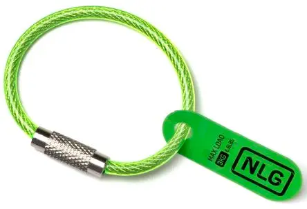 Never Let Go Edelstahl Werkzeugschlinge 120 mm 3 kg, Befestigungsschlaufe