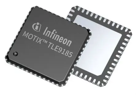 Produktfoto 1 von Infineon Motortreiber-IC Halbbrücke, 25 kHz, VQFN, 48-Pin, 28V, Bürstenloser Gleichstrommotor, TLE9185QXV33XU