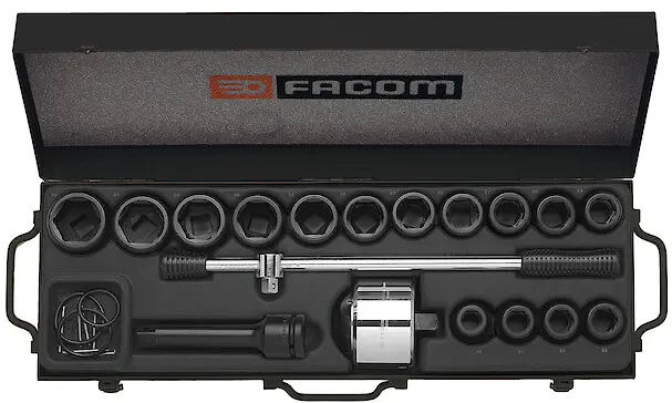 Produktfoto 1 von Facom ABS Werkzeugbox Schwarz, Register