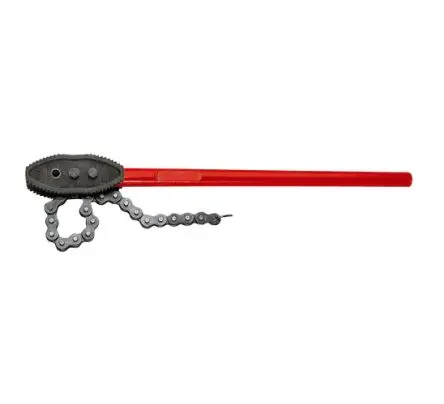 Produktfoto 1 von Facom Schraubenschlüssel Kettenschlüssel, Metall Griff, Backenweite 130 mm, / Länge 910mm
