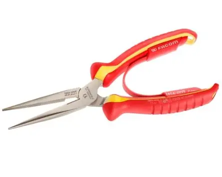 Produktfoto 1 von Facom Spitzzange Geriffelt 200 mm VDE 1000V zugelassen