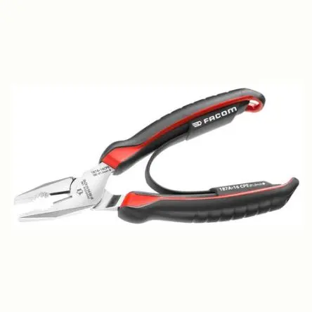 Produktfoto 1 von Facom Rundzange Geriffelt Schneidkraft → 1.8 mm 165mm