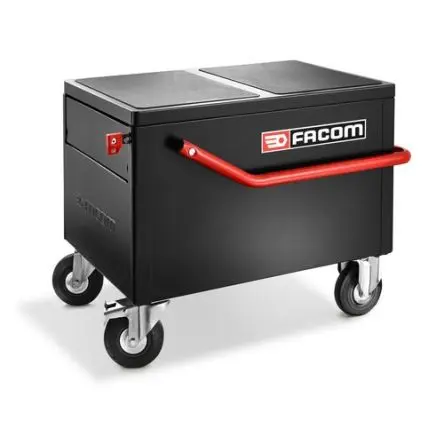 Facom Rollenschrank 2 Schubladen mit Rädern, 550 mm x 512mm x 670 mm