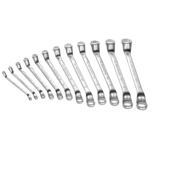 Produktfoto 1 von Facom Ringschlüsselsatz Versetzter Ringschlüsselsatz, 12-teilig 6 x 7 to 30 x 32 mm