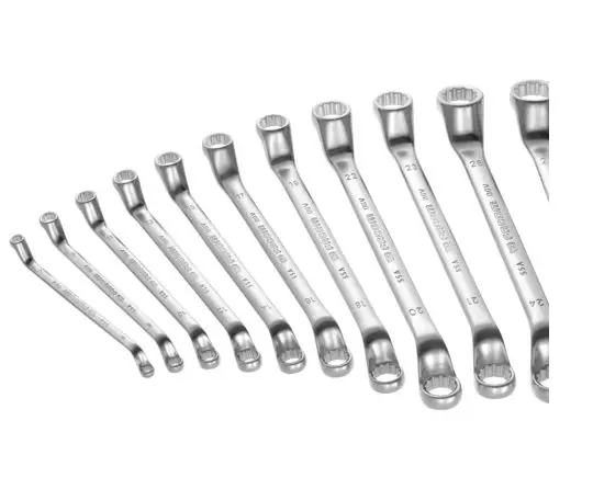 Produktfoto 1 von Facom Ringschlüsselsatz Versetzter Ringschlüsselsatz, 14-teilig 6 x 7 to 38 x 42 mm