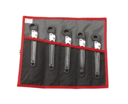 Produktfoto 1 von Facom Satz offener Ringschlüsse Satz offener Ringschlüsse, 5-teilig 14 to 19 mm