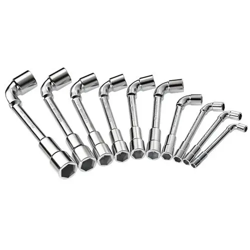 Produktfoto 1 von Facom 10 Pieces, 8 to 19 mm Sechskant Pfeifenkopfschlüssel