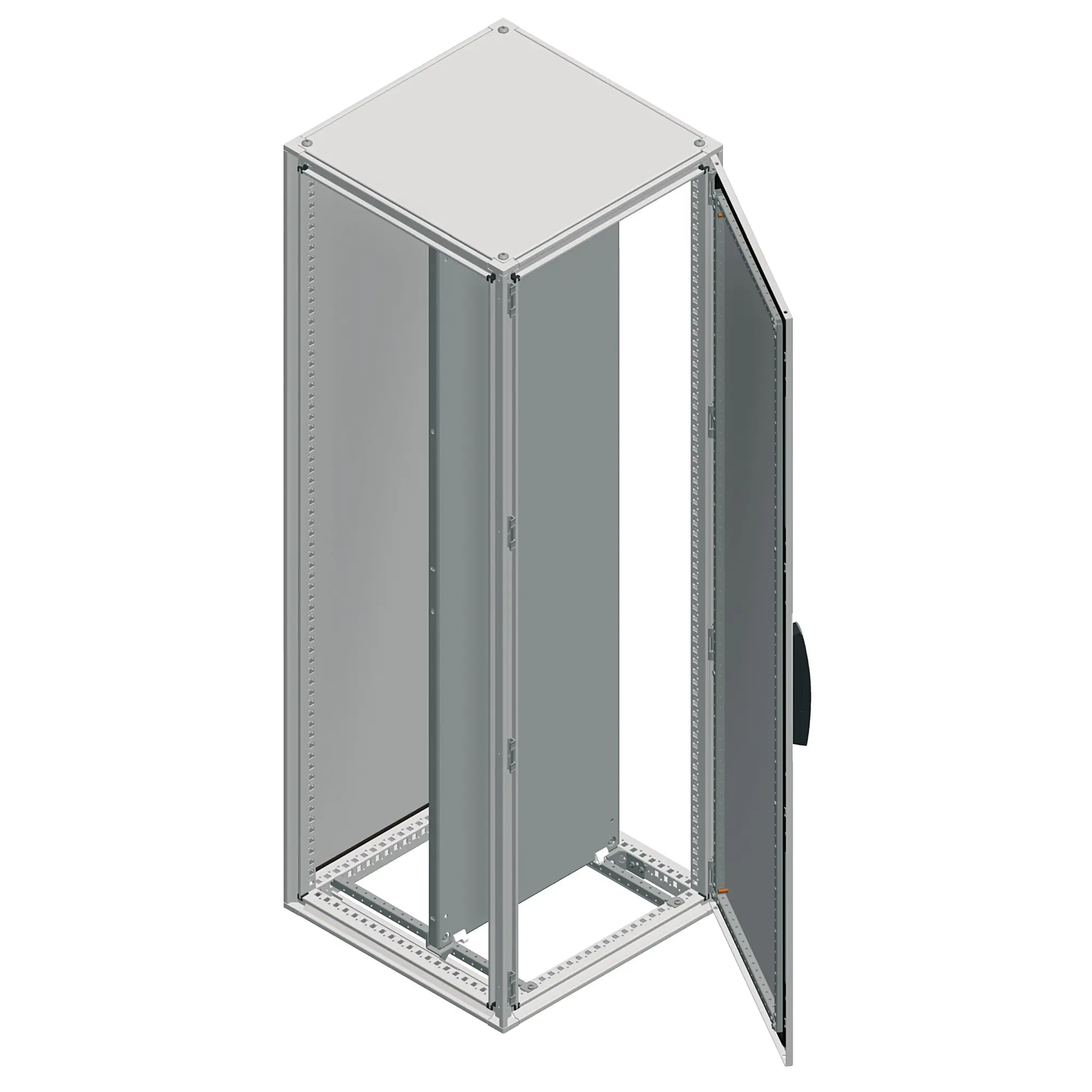 Schneider Electric NS; Gehäuse; Galvanisierter Stahl, Polyamid 6 mit 30 % Glasfasern, Zinkgusslegierung, Stahlblech;