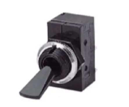 Produktfoto 1 von Bulgin Panel Kippschalter SPST, Ein-Aus, 72 V dc, 250 V ac, 16A, IP67, Stecker