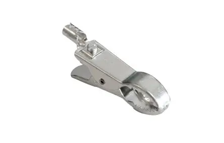 Produktfoto 1 von Bulgin Verzinnter Stahl 14.5 mm Krokodilklemme, Silber, 25A Stahl