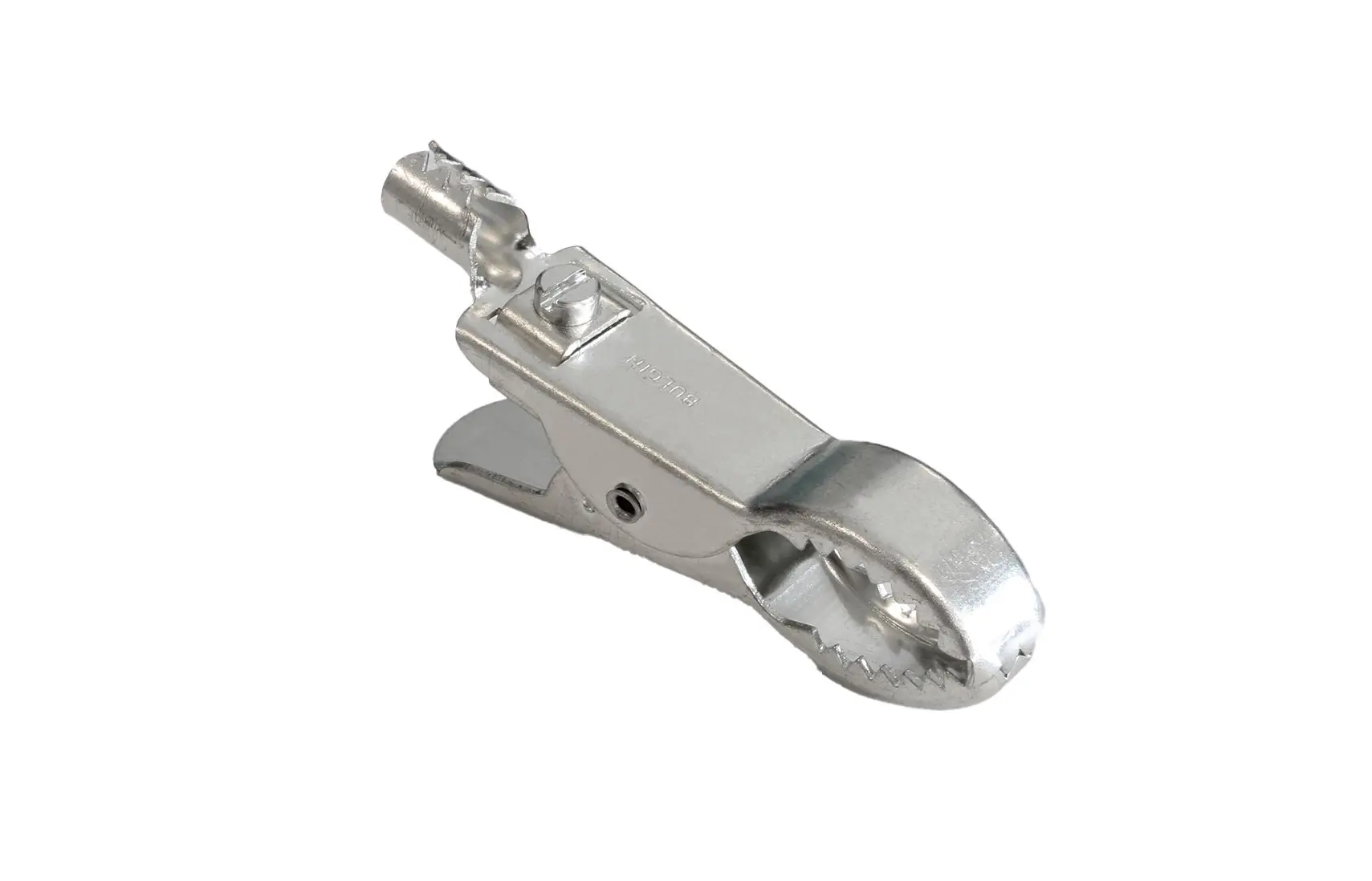 Produktfoto 1 von Bulgin Verzinnter Stahl 14.5 mm Krokodilklemme, Silber Stahl