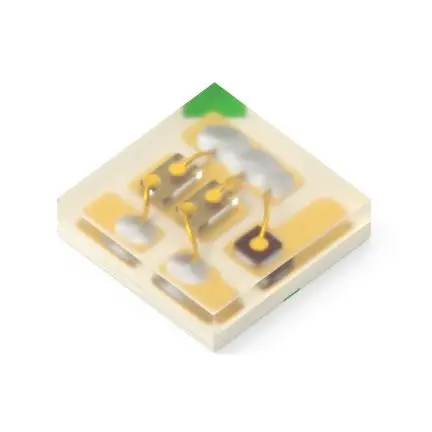 Produktfoto 1 von Kingbright KPGF-1012GBRC-07 Oberfläche LED 3.3 V, Cluster 3-LEDs, 150 ° SMD