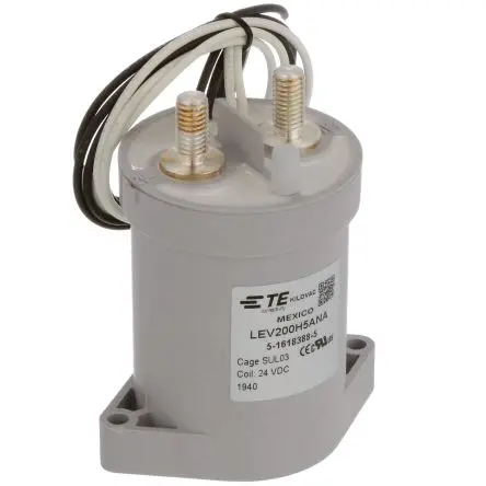 Produktfoto 1 von TE Connectivity LEV200 Schütz 24V dc-Spule, 1-polig, 320V / 500 A Einbauschutz 1-Hilfskontakte