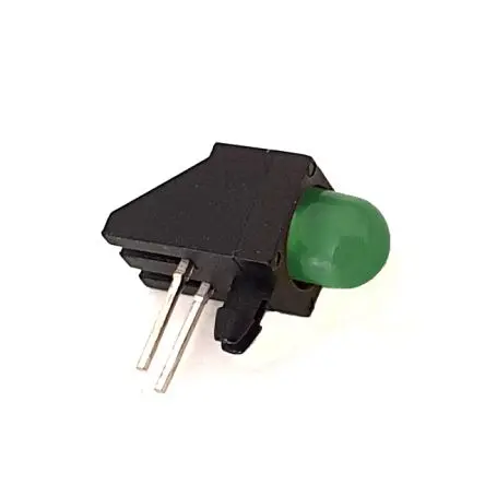Produktfoto 1 von CML Innovative Technologies LED-Anzeige Grün 1 x LEDs gewinkelt 5 mm (T-1 3/4) 2-Pins 5 V