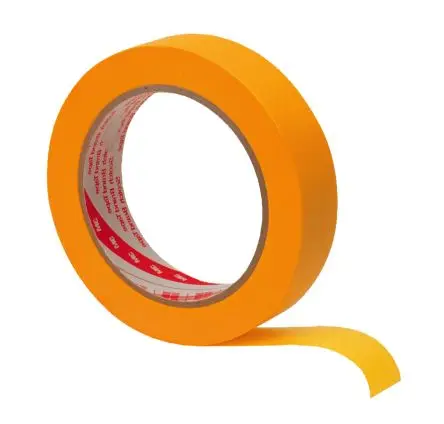 Produktfoto 1 von 3M 244 Scotch Papier Abdeckband 244 Gold, Stärke 0.085 mm Acryl-Kleber 36mm x 50 m