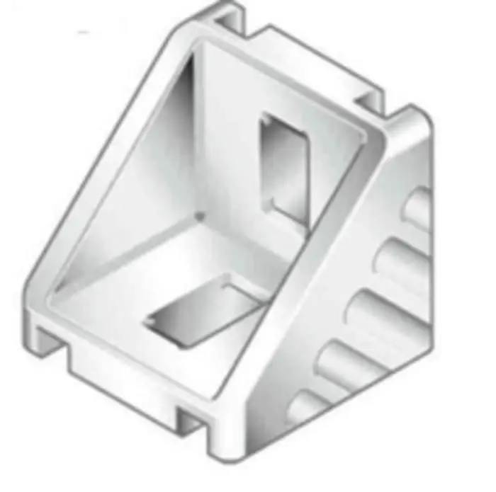 Produktfoto 1 von Bosch Rexroth Verbindungskomponente, Winkel-Halterung, Steckverbinderhalterung und Gelenk für 8 mm, M6, L. 30 mm passend