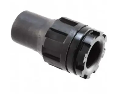 TE Connectivity CES Kabelverschraubung Mutter, 1-12 UNF Nylon, Polyolefin Schwarz 6.4 mm/ 19.1 mm