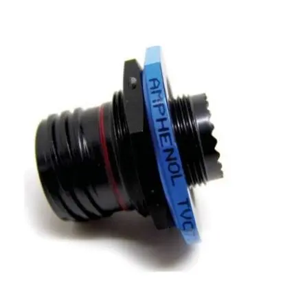 Produktfoto 1 von Amphenol Limited, D38999 III Kupferlegierung Rundsteckverbinder Gerade, 3-polig, 850V, Panel, Gehäuse A09 Buchse,
