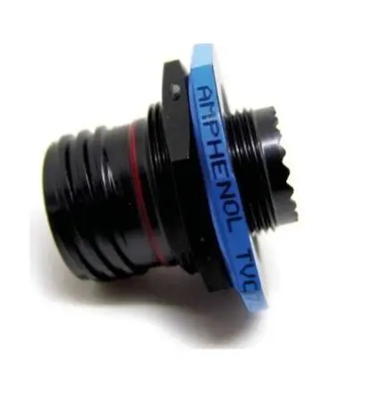 Produktfoto 1 von Amphenol Limited, D38999 III Kupferlegierung Rundsteckverbinder Gerade, 10-polig, 850V, Panel, Gehäuse C13 Buchse,