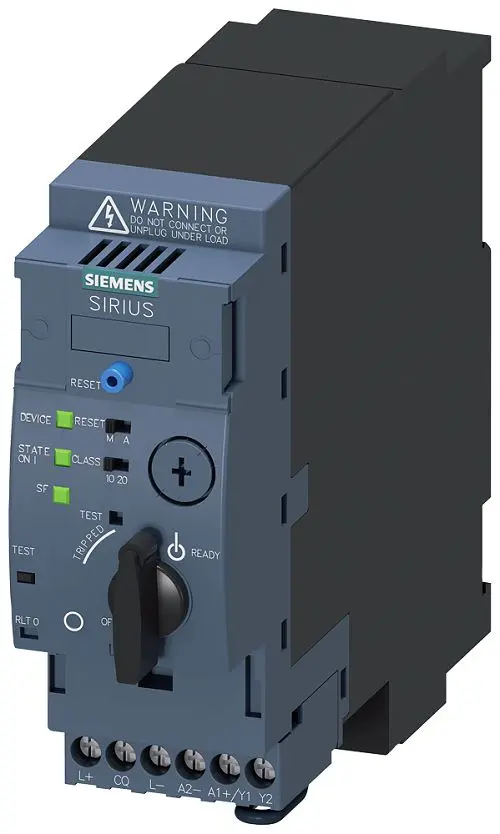 Produktfoto 1 von Siemens SIRIUS 3RA6 3RA64 Verbraucherabzweig 3-phasig 1,5 kW, 690 V AC / 4 A