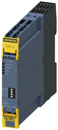 Produktfoto 1 von Siemens 3SK1 Sicherheitsrelais 24V dc, 1 Sicherheitskontakte EAC, CSA, UL SIL IEC 61508