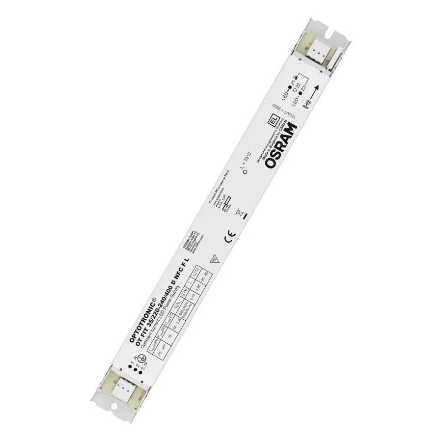Produktfoto 1 von Osram LED-Treiber, 35 W 220/240 V LED-Treiber 75 to 400 mA, Ausgang 54/216 V Nicht dimmbar