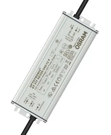 Produktfoto 1 von Osram LED-Treiber, 60 W 220V, 240 V LED-Treiber 360mA, Ausgang 12.5V