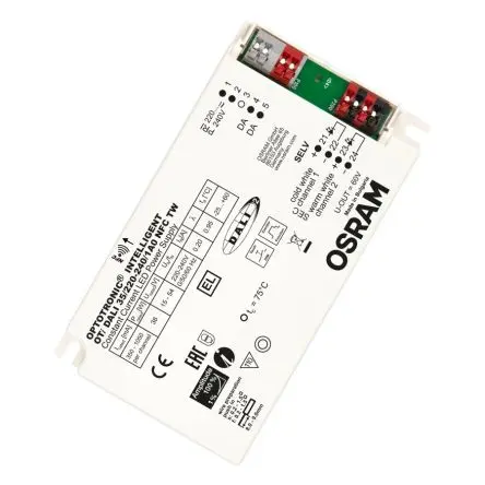 Produktfoto 1 von Osram LED-Treiber, 38 W 220V, 240 V LED-Treiber 1050mA, Ausgang 15V, 54 V DALI