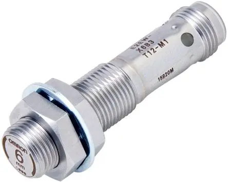 Produktfoto 1 von Omron E2EW M12 Induktiver Näherungssensor, Gewinderohr PnP / 100mA 6 mm, IP67 30 V dc
