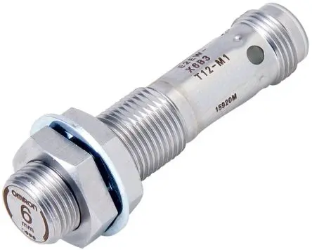 Produktfoto 1 von Omron E2EW M12 Induktiver Näherungssensor, Gewinderohr NPN / 200mA 6 mm, IP67 30 V dc
