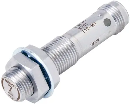 Produktfoto 1 von Omron E2EW M12 Induktiver Näherungssensor, Gewinderohr PnP / 200mA 7 mm, IP67 30 V dc