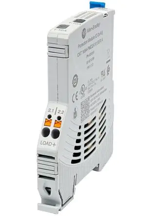 Produktfoto 1 von Allen Bradley 1694-PMD Bulletin 1694 Elektronischer Schutzschalter 24V 2, 1A, 10 A DIN-Hutschiene L. 98 mm x 80mm