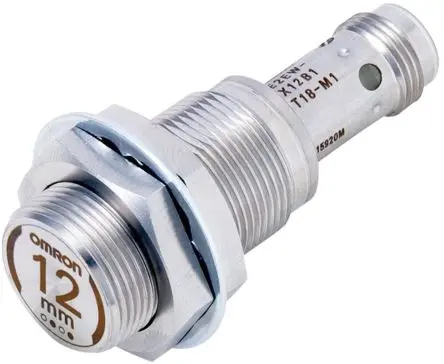 Produktfoto 1 von Omron E2EW M18 Induktiver Näherungssensor, Gewinderohr PnP / 200mA 12 mm, IP67 30 V dc