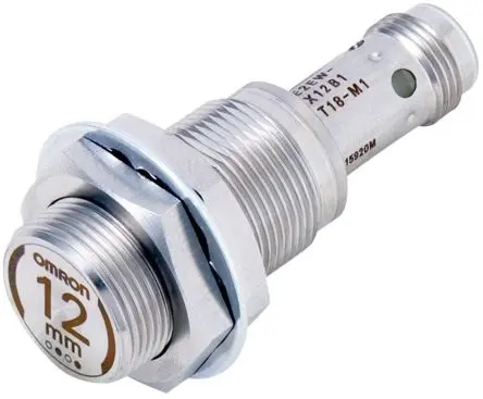 Produktfoto 1 von Omron E2EW M18 Induktiver Näherungssensor, Gewinderohr NPN / 200mA 12 mm, IP67 30 V dc