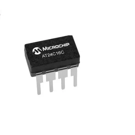 Microchip 16 kB EEPROM, I2C Interface, PDIP, 550 ns Durchsteckmontage 2K x 8 bit, 2k x 8-Pin 8