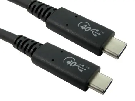 Produktfoto 1 von RS PRO Stecker IC-Buchse USB-Kabel, USB Typ C Stecker / USB Typ C, 800 mm Schwarz