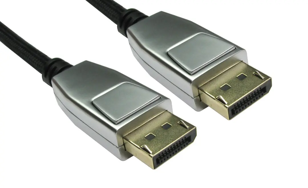 Produktfoto 1 von RS PRO, Stecker RS PRO DisplayPort-Kabel A DisplayPort B DisplayPort - Stecker, 5 m Polyvinylchlorid