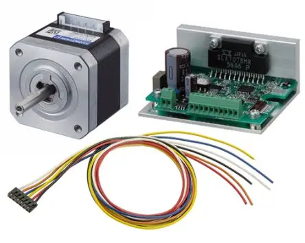 Produktfoto 1 von Sanyo Denki Einfachwelle 1.8 ° Schrittmotor 24V / 1A 0.43Nm, 42 mm