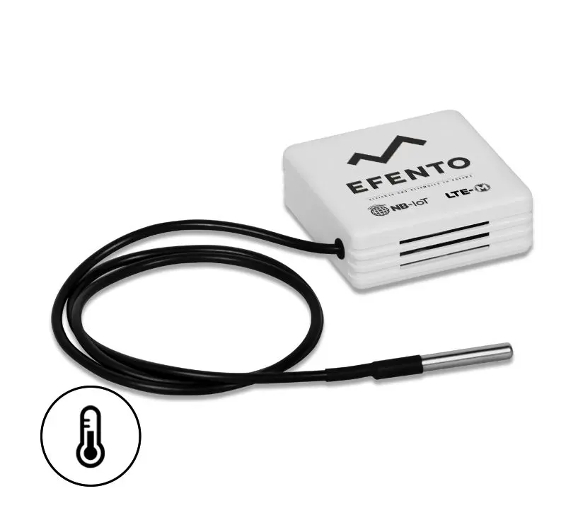 Efento Temperatur Datenlogger, 3.6V / 2700mA, Sensor