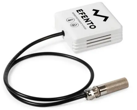 Produktfoto 1 von Efento 5905309601314 Temperatur und Luftfeuchtigkeit Temperatur, Luftfeuchtigkeit Datenprotokolliergerät, Bluetooth, -35