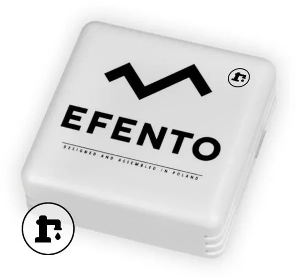Produktfoto 1 von Efento 3-Kanal Leckage Datenlogger, 3.6V / 2700mA, Sensor Impulszähler