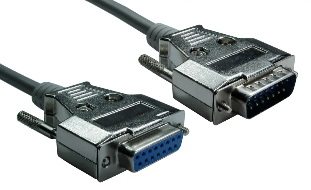 Produktfoto 1 von RS PRO RS PRO Serielles Kabel / D-Sub, 15-polig Stecker / D-Sub, 15-polig Buchse, 6 m Polyvinylchlorid, Grau, RoHS, CE,