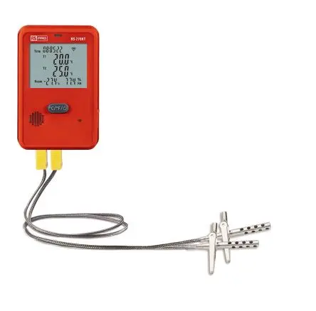 Produktfoto 1 von RS PRO Digitales Thermometer, DT-270KT, Aufzeichnung bis 70 °C ±1°C max, Messelement Typ K, DKD/DAkkS-kalibriert