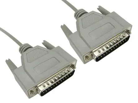 Produktfoto 1 von RS PRO RS PRO Serielles Kabel / D-Sub, 25-polig Stecker / D25 Stecker, 6 m Polyvinylchlorid, Beige, REACH, RoHS, CE,