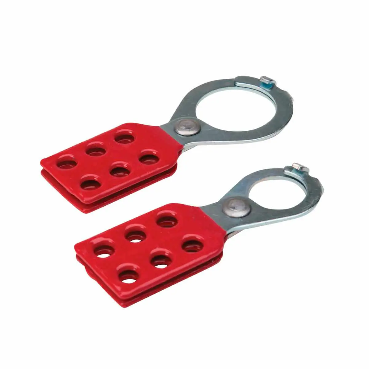 Produktfoto 1 von Brady Stahl Aussperrung Typ Verriegelungshaspe, 6-fach Verriegelung 8.51 mm, Rot