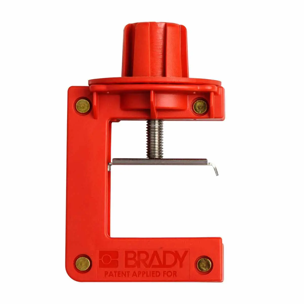 Produktfoto 1 von Brady Nylon Aussperrung Typ Schmetterlingsventilverriegelung, 4-fach Verriegelung 7.14 mm, Rot